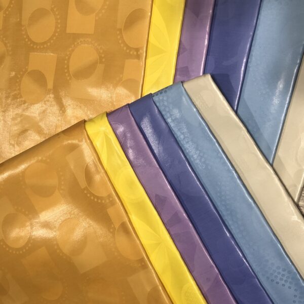 Polyester Jacquard Shadda Bazin Brocade Fabric