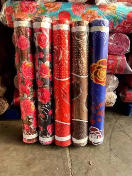 Pigment Printed Microfiber Brushed Polyester Bedsheet fabric