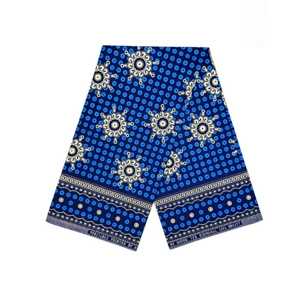 African Single Printed Polyester Wax Fabric