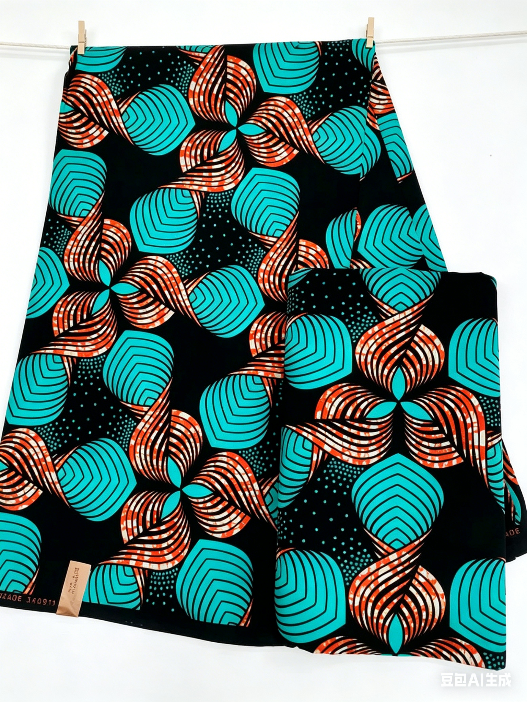 High quality african cotton wax fabric (1)