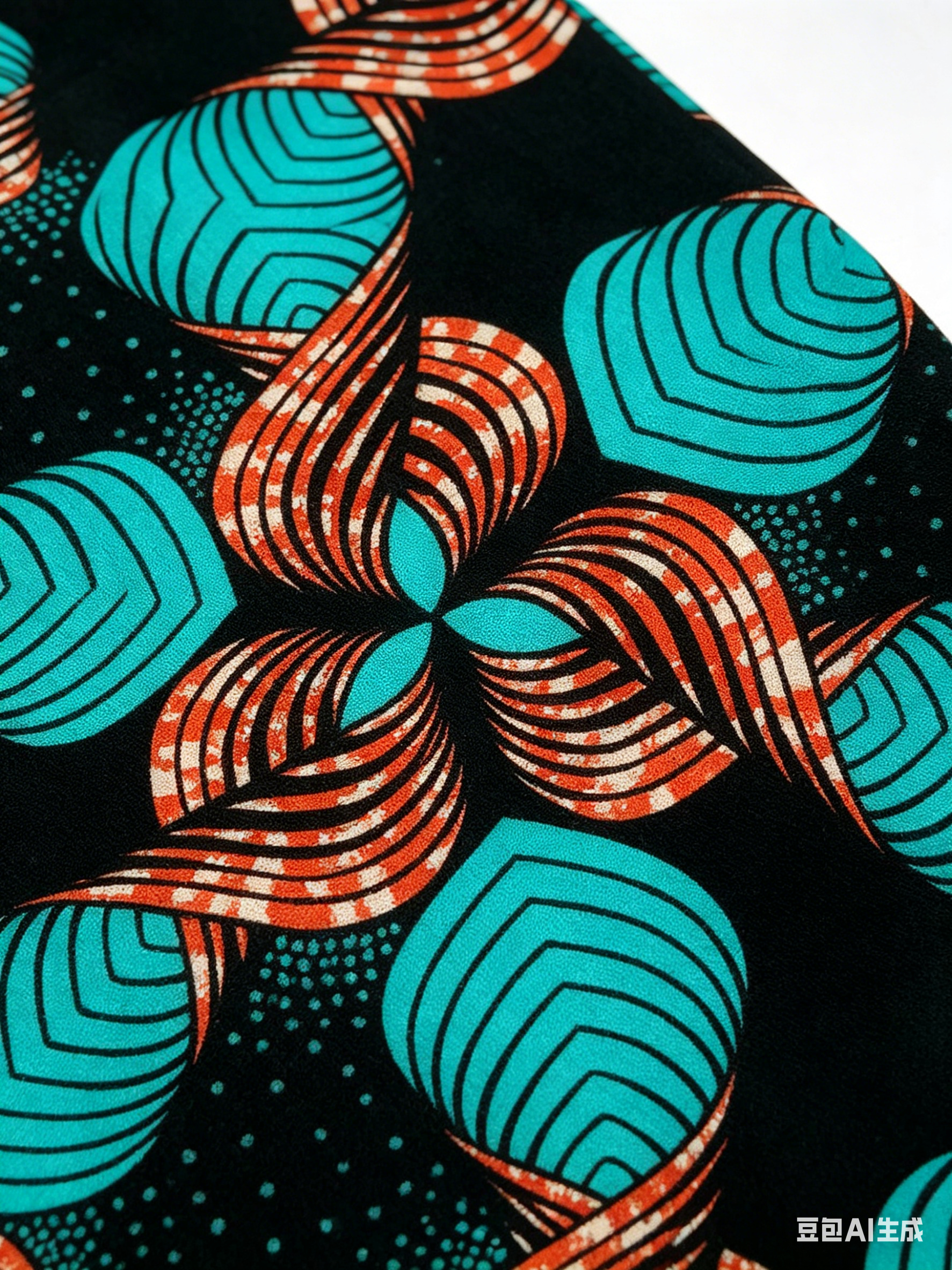 High quality african cotton wax fabric (2)