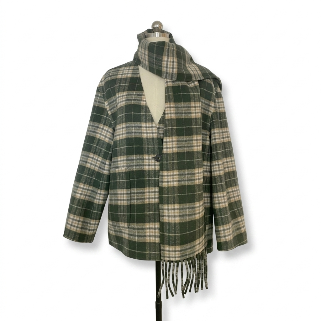 Tops Quality Double Faces Wool Coat---SKG001 (1)
